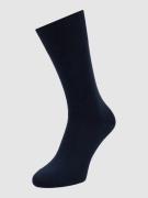 Falke Socken aus Schurwollmischung Modell 'Airport Sock' in Dunkelblau...