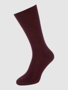 Falke Socken aus Schurwollmischung Modell 'Airport Sock' in Bordeaux, ...