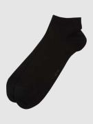 Falke Sneakersocken im 2er-Pack Modell 'Happy' in Black, Größe 39/42