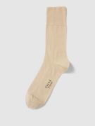 Falke Socken mit Woll-Anteil Modell 'ClimaWool' in Sand, Größe 43/44