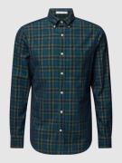 Gant Regular Fit Freizeithemd mit Label-Stitching in Gruen, Größe S