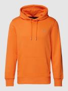 Gant Hoodie mit Label-Stitching Modell 'REG SHIELD' in Orange, Größe X...