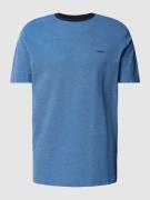 Gant T-Shirt aus Baumwolle mit Label-Detail in Royal, Größe S