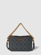 Guess Umhängetasche mit Allover-Muster Modell 'FYNNA MINI STATUS' in A...