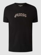 Guess T-Shirt aus Bio-Baumwolle in Black, Größe S