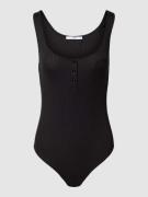 Guess Body mit Label-Stitching Modell 'SAMANTHA' in Black, Größe XS