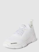 Karl Lagerfeld Sneaker mit Label-Details in Weiss, Größe 41