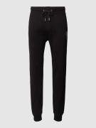 Karl Lagerfeld Sweatpants mit Label-Detail in Black, Größe S
