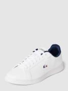 Lacoste Sneaker mit Label-Details Modell 'CARNABY' in Weiss, Größe 41