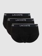 Lacoste Slip mit Stretch-Anteil im 3er-Pack in Black, Größe S