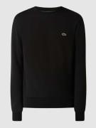 Lacoste Sweatshirt mit Logo-Detail in Black, Größe S