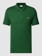 Lacoste Poloshirt mit Label-Stitching in Gruen, Größe XL