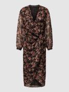 Mango Knielanges Kleid mit floralem Allover-Muster Modell 'CAROL' in B...