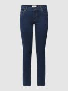 Marc O'Polo Jeans mit Label-Details in Jeansblau, Größe 26/32