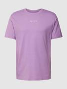 Marc O'Polo T-Shirt aus reiner Baumwolle in Flieder, Größe M