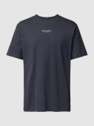 Marc O'Polo T-Shirt aus reiner Baumwolle in Dunkelblau, Größe S