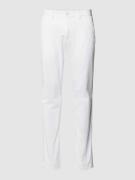 Marc O'Polo Shaped Fit Hose mit elastischem Bund in Offwhite, Größe 32...