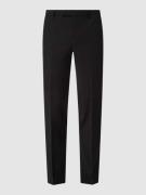 Pierre Cardin Anzughose mit Bügelfalten Modell 'Ryan' in Black, Größe ...