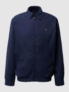 Polo Ralph Lauren Jacke mit Logo-Stitching in Marineblau, Größe XXL