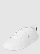 Polo Ralph Lauren Sneaker mit Label-Print in Weiss, Größe 40