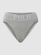 POLO RALPH LAUREN Slip mit Feinripp Modell 'Modern' in Hellgrau Melang...