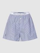 Polo Ralph Lauren Pyjama-Shorts mit elastischem Logo-Bund in Marinebla...