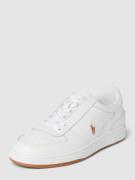 Polo Ralph Lauren Sneaker mit Label-Stitching Modell 'POLO' in Weiss, ...