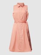 Polo Ralph Lauren Knielanges Kleid mit Knopfleiste in Apricot, Größe 4...