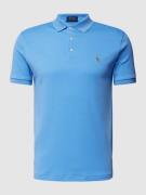 Polo Ralph Lauren Regular Fit Poloshirt mit Logo-Stitching in Hellblau...