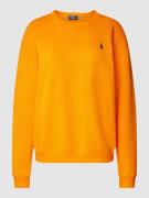Polo Ralph Lauren Sweatshirt mit Logo-Stitching in Orange, Größe XS