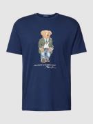 Polo Ralph Lauren Classic Fit T-Shirt mit Motiv-Print in Marine, Größe...