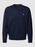 Polo Ralph Lauren Sweatshirt mit Label-Stitching in Marine, Größe S