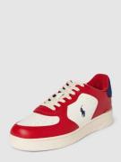 Polo Ralph Lauren Sneaker mit Logo-Stitching Modell 'MASTERS' in Rot, ...