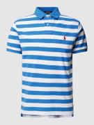 Polo Ralph Lauren Poloshirt mit Logo-Stickerei in Bleu, Größe S