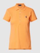 POLO RALPH LAUREN Slim Fit Poloshirt mit Label-Stitching Modell 'JULIE...