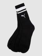 Puma Socken mit Stretch-Anteil im 4er-Pack in Black, Größe 39/42