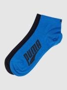 Puma Sneakersocken mit Stretch-Anteil im 2er-Pack in Royal, Größe 39-4...