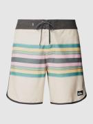 Quiksilver Badehose mit Streifenmuster Modell 'EVERYDAY SCALLOP' in Ec...