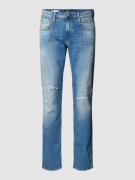 Replay Jeans im Used-Look Modell 'Anbass' in Hellblau, Größe 32/30