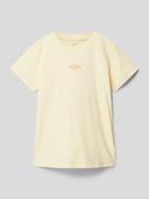 Rip Curl T-Shirt mit Motiv-Print auf der Rückseite in Gelb, Größe 140