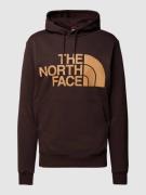 The North Face Hoodie mit Logo-Print Modell 'STANDARD' in Schoko, Größ...
