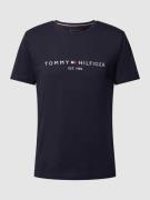 Tommy Hilfiger T-Shirt aus Bio-Baumwolle in Marine, Größe L