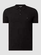 Tommy Hilfiger Slim Fit Poloshirt mit Stretch-Anteil in Black, Größe X...