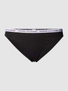 TOMMY HILFIGER Slip mit Stretch-Anteil im 3er-Pack in Black, Größe L