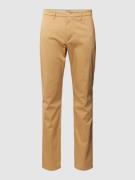 Tommy Hilfiger Stoffhose mit Strukturmuster Modell 'DENTON' in Khaki, ...