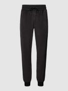 Tommy Hilfiger Sweatpants mit Label-Details in Black, Größe S