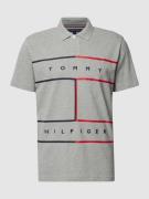 Tommy Hilfiger Regular Fit Poloshirt aus Bio-Baumwolle mit kontrastive...