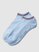 Tommy Hilfiger Sneakersocken mit Kontraststreifen im 2er-Pack in Jeans...