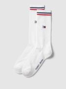 Tommy Hilfiger Socken mit Kontraststreifen im 2er-Pack in Weiss, Größe...