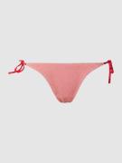 TOMMY HILFIGER Bikini-Hose mit Schnürung in Neon Pink, Größe L